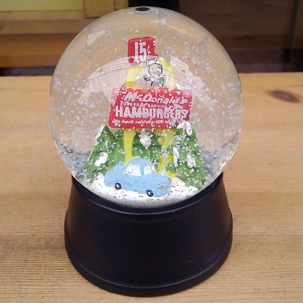 McDonald's SNOW GLOBE マクドナルド スノードーム : トイバーガー