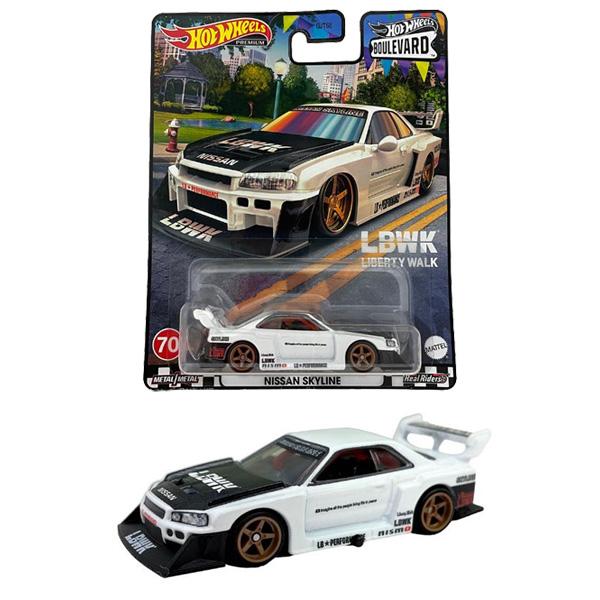3台セット ホットウィール スカイライン ブールバード LB-ER34 ホットウィール ブールバード - LB-ER34 スーパーシルエット