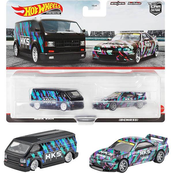 ホットウィール(Hot Wheels) プレミアム 2パック 日産スカイライン GT 