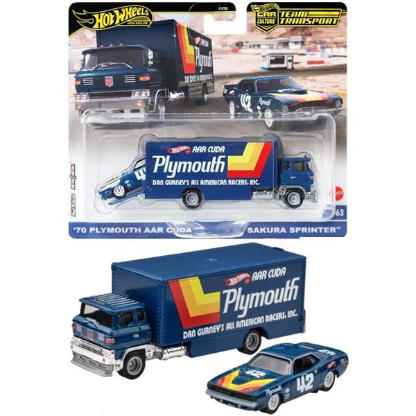 ホットウィール(Hot Wheels) チームトランスポート 積載車両：'70