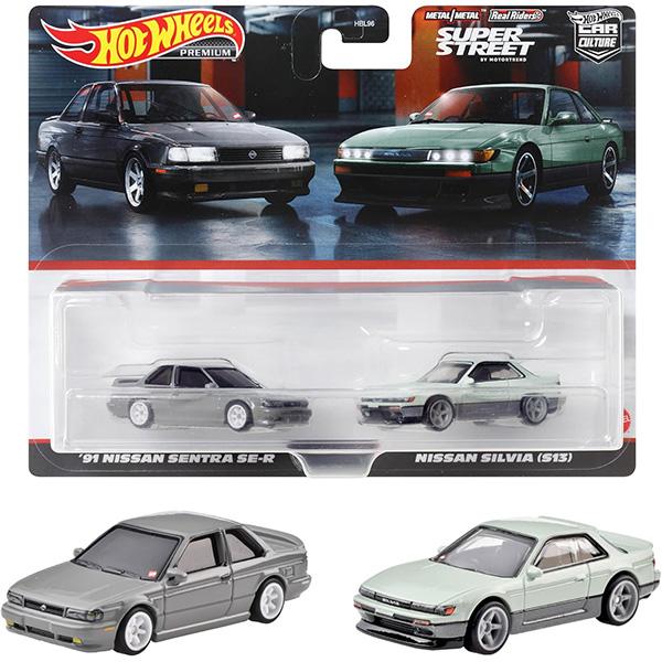 ホットウィール(Hot Wheels) プレミアム 2パック '91 日産