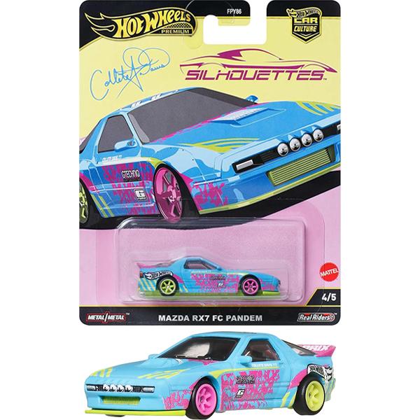 ミニカー Mazda RX-7 Speed Master Pandem ホットウィール(Hot Wheels) カーカルチャー シルエット マツダ RX-7