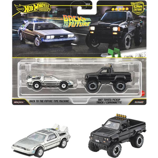ホットウィール(Hot Wheels) プレミアム2パック バック・トゥ・ザ