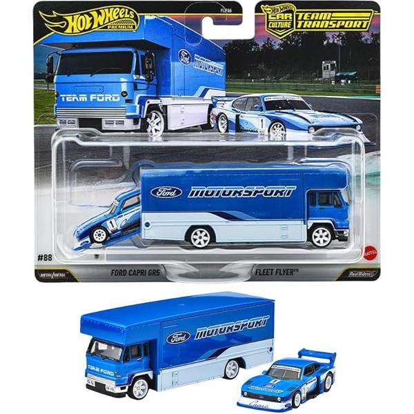 ホットウィール(Hot Wheels) チームトランスポート フォード カプリ