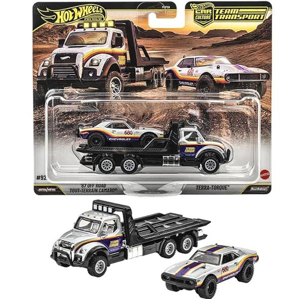ホットウィール　'67 カマロ ホットウィール(Hot Wheels) チームトランスポート '67 オフロード
