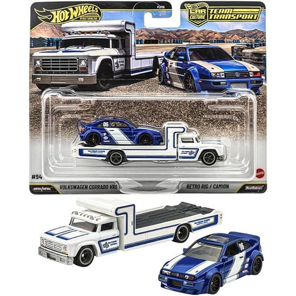 ホットウィール 100% フォルクスワーゲントラック 40周年 ホットウィール(Hot Wheels) チームトランスポート フォルクスワーゲン