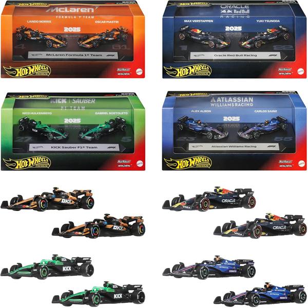[BOX販売] ホットウィール(Hot Wheels) プレミアム レース 2パックアソート JMM89-986B