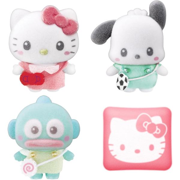 ぷちとも Sanrio characters ハローキティ＆ポチャッコ＆ハンギョドン