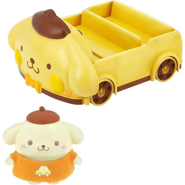 ぷちとも Sanrio characters ポムポムプリンのくるま | おもちゃ 玩具