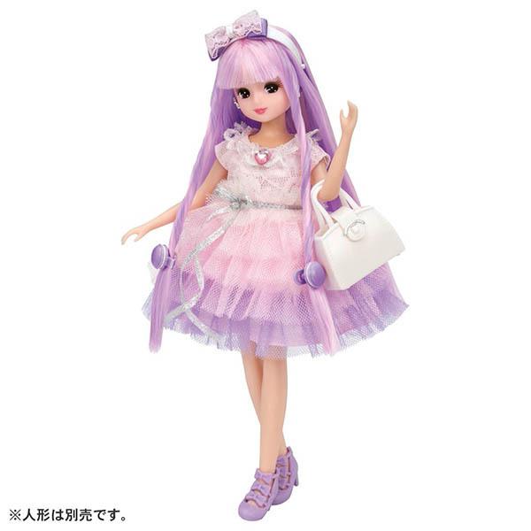 リカちゃん 着せ替え洋服 にじキュンカール ドレスセット ピンキー