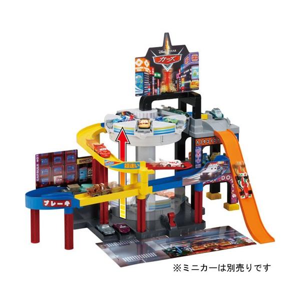 カーズトミカ カーズ トミカ アクションコース 回転エレベーター