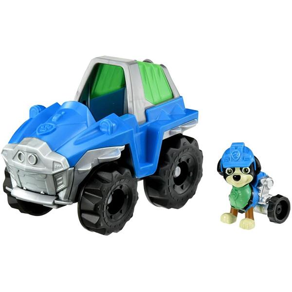 どんなトラブルもパウっと解決！パウ・パトロール、出動！テレビアニメ「ダイノレスキュー」シリーズで活躍する新しい仲間・レックスのダイノランダーが登場！(1)ハッチが開くよ！(2)レックスのフィギュアを乗せて遊ぼう！(3)別売りのダイノパトロー...