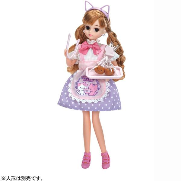 リカちゃん 着せ替え洋服 LW−13 ねこねこベーカリー ドレスセット