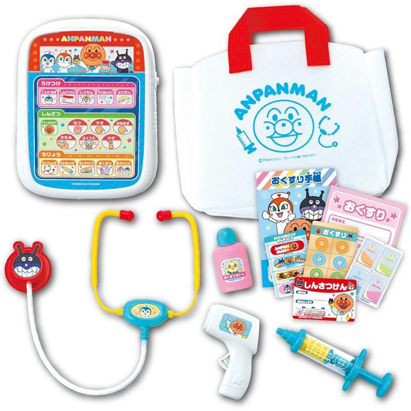 アンパンマン おしゃべりがいーっぱい♪電子カルテ アンパンマン DXおいしゃさんセット | おもちゃ 知育玩具 男の子 女の子 3歳 ままごと