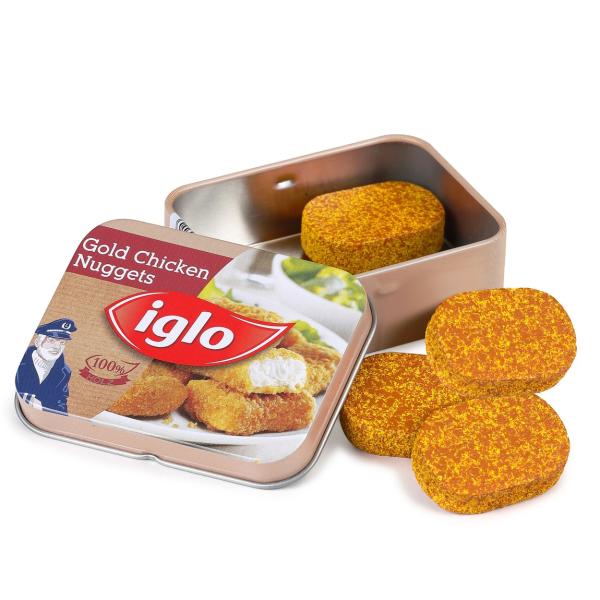 Erzi(GcB)ؐ܂܂Ɓwʓ`LiQbgxChicken nuggets Iglo in a tin