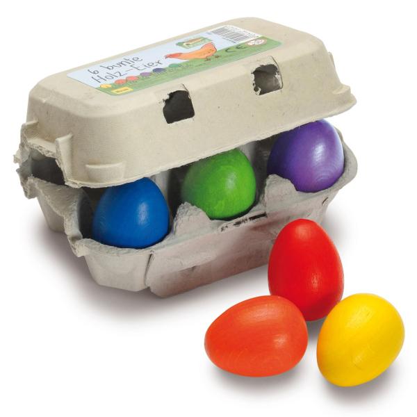 Erzi(GcB)ؐ܂܂ƁwpbNJt(6)xEggs, coloured sixpack