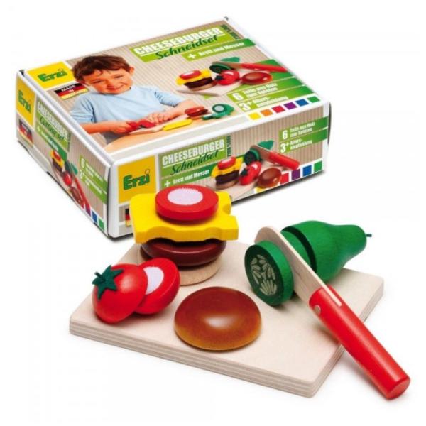 Erzi(GcB)ؐ܂܂ƃZbgw`[Yo[K[ZbgxCheeseburger Cutting Set