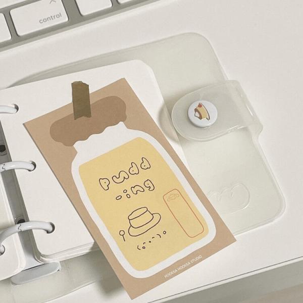 HOOKKA HOOKKA STUDIO pudding mini memo pad  ؍G