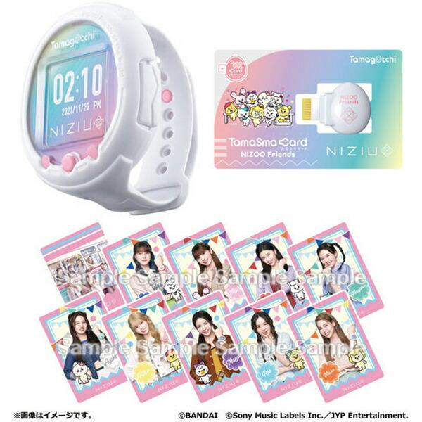 【美品】NiziU Tamagotchi Smart 未開封 BANDAI（バンダイ） Tamagotchi Smart NiziUスペシャルセット : 花火