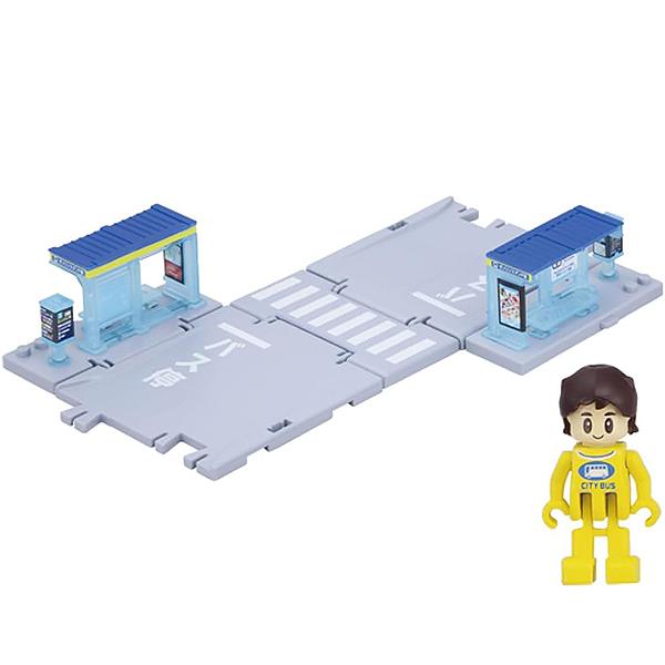 トミカタウン バス停・信号機 セット タカラトミー（TAKARA TOMY） トミカ トミカワールド トミカタウン