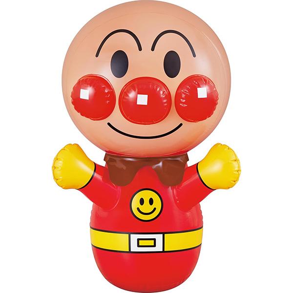 アンパンマンを叩くとゆらゆらしながら起き上がる大きな空気ビニール製の人形です。鈴入りなので、揺れるたびにリンリンと鈴の音が鳴ります。高さが約７０ｃｍの大きなアンパンマンです。（空気の入れ方により多少異なります）室内専用です。※商品の性質上、...