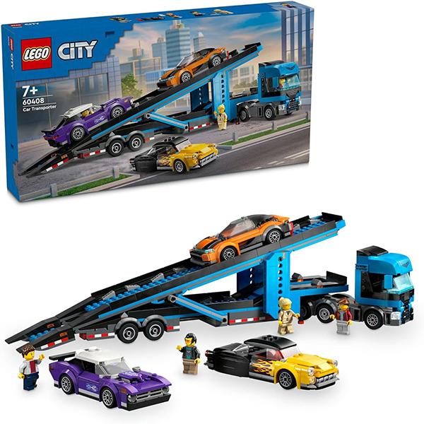 新品 LEGO（レゴ） シティ スポーツカー輸送車 60408 | ブロック おもちゃ