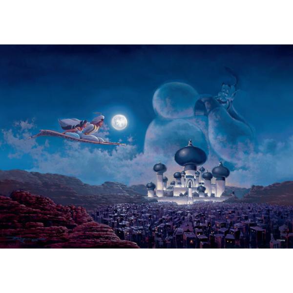 商品名：フライト オーバー アグラバーサイズ：25×36cm品　番：TEN-DSG500-436ピース数：500メーカー：テンヨー補　足：【ジグソーパズル】【ディズニー】【アラジン】【ステンドアート】【クリアパズル】【透明パズル】【スモール...