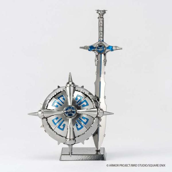 [Release date: December 15, 2023]商品名：ドラゴンクエスト ＜はぐれメタルの剣＆はぐれメタルの盾＞サイズ：W60×D30×H95mm（完成サイズ）品　番：TEN-EP-5-631メーカー：テンヨー補　足：【立...