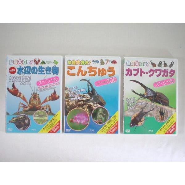 【生き物大好き様】 メール便OK！】 【特価60％OFF！】動物大好き！シリーズDVD第2弾
