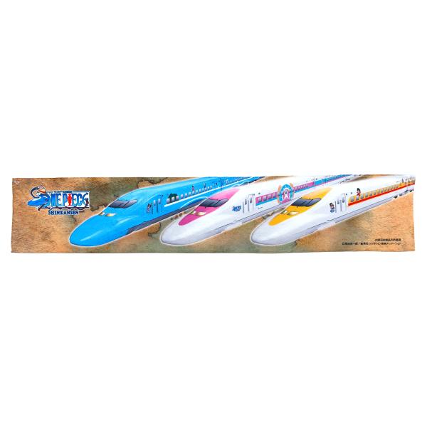 メール便なら送料無料！★４月２８日発売★【数量限定】ONE PIECE新幹線（ワンピース新幹線）マフラータオル