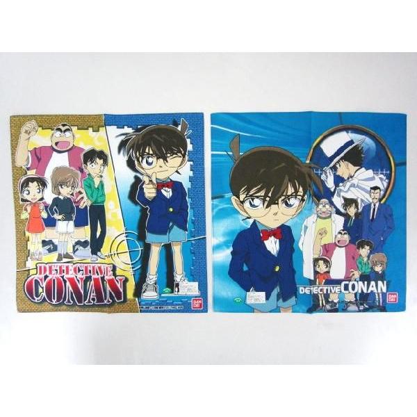 メール便OK！】【特価5%OFF！】 名探偵コナン ハンカチ2枚セット