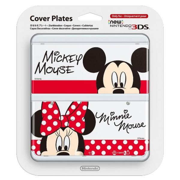任天堂 (New3DS専用)きせかえプレート NO.073 ミッキー&ミニー柄 任天堂 (New3DS専用)きせかえプレート NO.073 ミッキー&ミニー柄