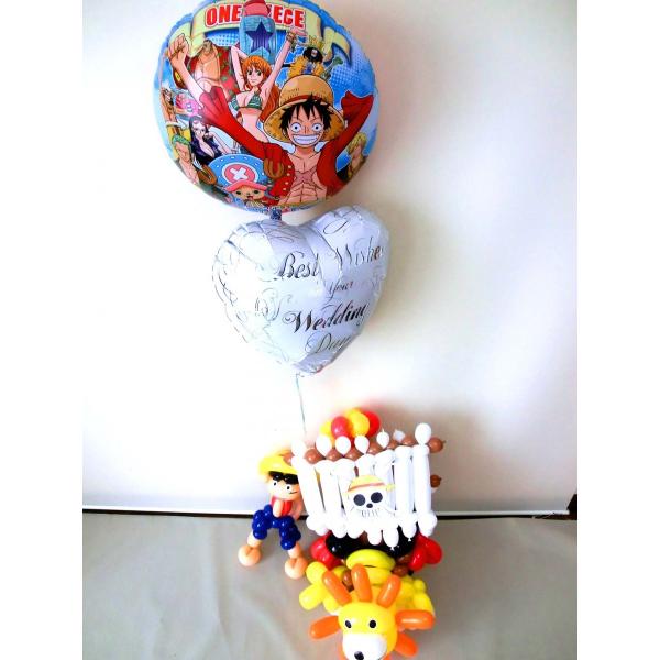 結婚祝 結婚式場祝電 結婚お祝ワンピース サニー号 ルフィ バルーン バルーンアート Buyee Buyee Japanese Proxy Service Buy From Japan Bot Online