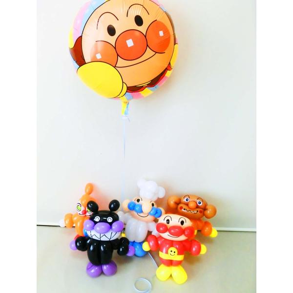 手作りバルーンエプロンと　お揃いバック❣️ハッピー❣️ 楽天市場】バルーン 誕生日 バルーンギフト アンパンマンキャラ