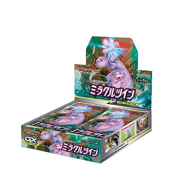 ポケモンカードゲーム サン＆ムーン 拡張パック 「ミラクルツイン」 BOX