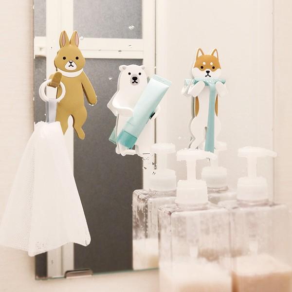 ネコポス 送料無料 吸着 フック 浮かせる収納 コップかけ 歯ブラシスタンド メガネかけ 洗面所 風呂 かわいい 壁面収納 ナマケモノ ステッキーフックフレンズ Buyee Buyee 提供一站式最全面最專業現地yahoo Japan拍賣代bid代拍代購服務 Bot Online