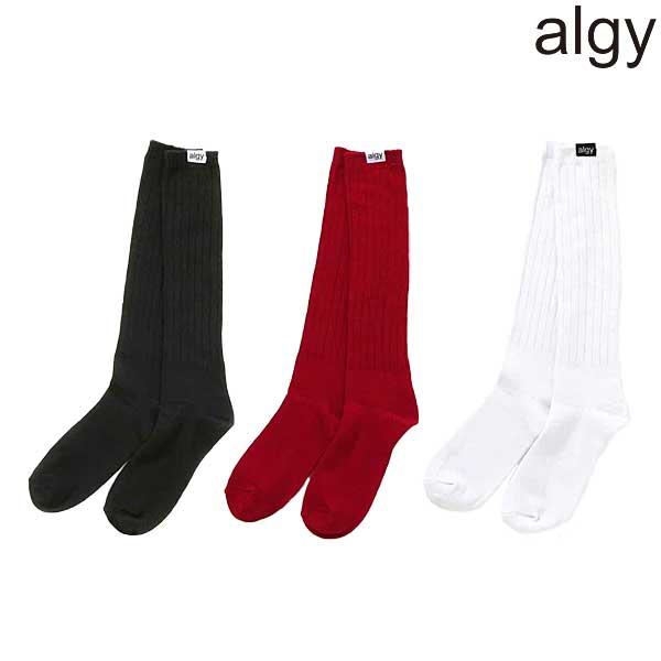 algy（アルジー） 【抗菌防臭】algyロゴルーズソックス 19-21 cm 22-24
