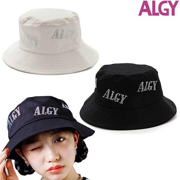 STONE ロゴ付き バケットハット セール】ラインストーンロゴ