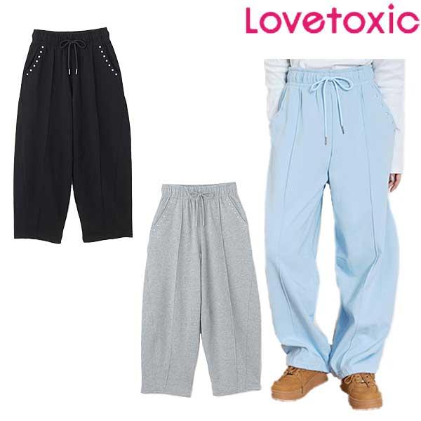 LOVETOXIC ラブトキシック lovetoxic 【LTXC/C100％】スウェットパンツ