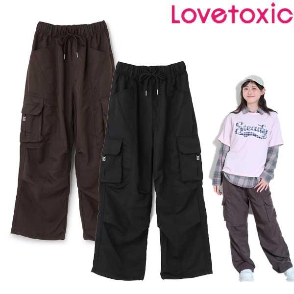 ラブトキシック　lovetoxic　【LTXC/吸水速乾】ベルトループつきカーゴパンツ　140-160ｃｍ　2026-08　7763109