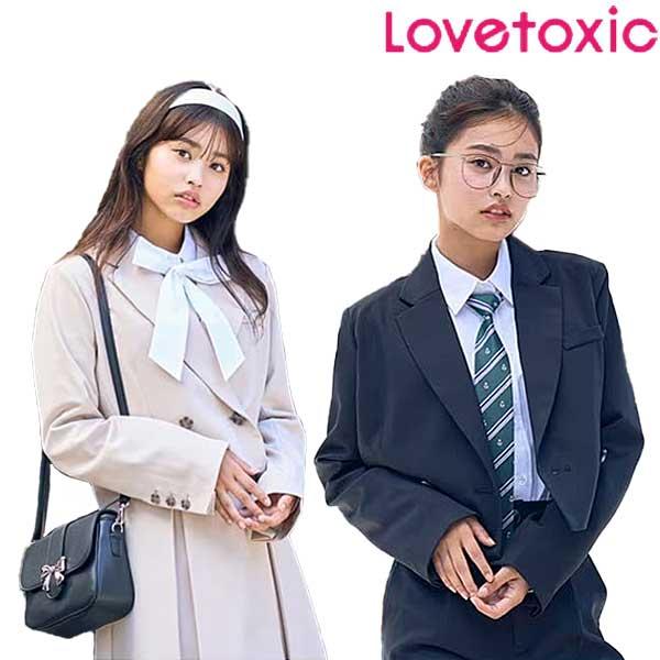 ラブトキシック　卒業式　卒服一式　ジャケット&ブラウス&スカート&靴セット ラブトキシック 卒業式 卒服一式 ジャケット&ブラウス&スカート&靴セット