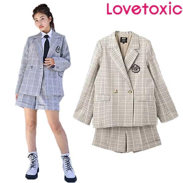 LOVETOXIC ラブトキシック lovetoxic 【卒服】エンブレムつき LOVETOXIC ラブトキシック lovetoxic 【卒服】エンブレムつき