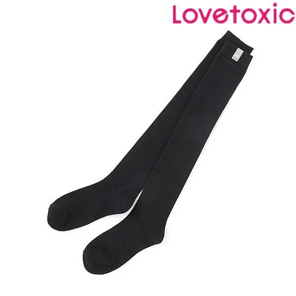 SALE 10%OFF　ラブトキシック　lovetoxic　ピスネームニーハイソックス　20-22cm23-25cm　2026-02　8361512