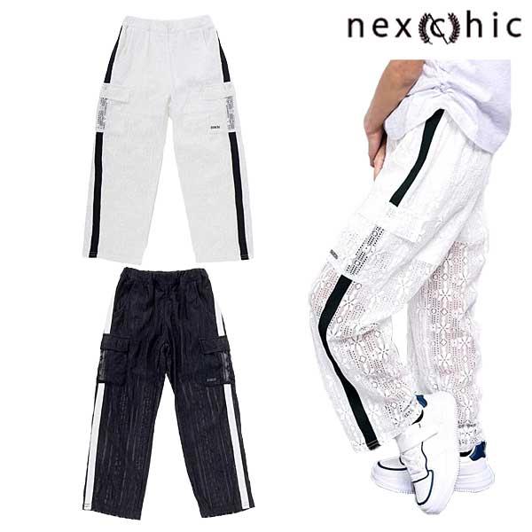 SLAP SLIP nexchic (ネクシック） ニットレースラインパンツ 130-150cm