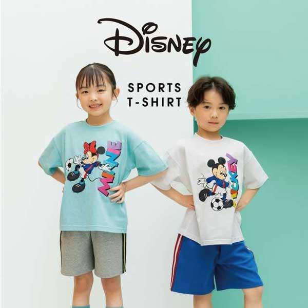 SALE 20%OFF　アンドディープティマイン　and D. petit main　【親子リンク】【Disney】サッカー半袖T　100-130ｃｍ　2262219