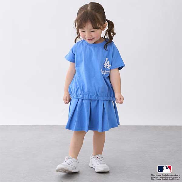 【プティマイン13点セット】女の子トップス petit main プティマイン petit main 【MLB】カットソーセットアップ