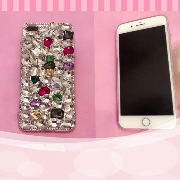 Iphoneケース スマホケース デコケース クリアケース シリコンケース ラインストーン きらきら ソフトケース ラメ グリッター Buyee Buyee Japanese Proxy Service Buy From Japan Bot Online