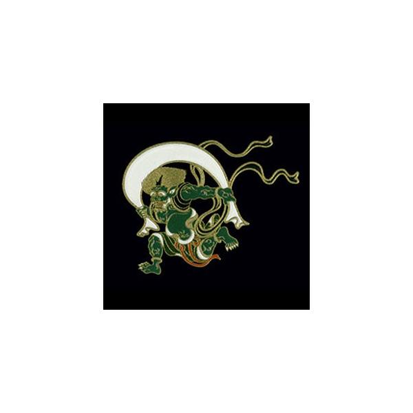 風の神様、風神（ふうじん）が蒔絵シールになりました。より繊細で忠実な再現と蒔絵シール独特の盛り上げ加工により、重厚感のあるデザインに仕上げました。スマートフォンをはじめ、ガラスやプラスチック、陶器などの硬質素材のものに転写できます。ー詳細ー...