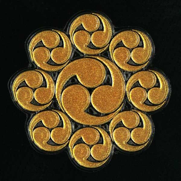 戦国武将家紋蒔絵シール 長尾景虎九曜巴 金 Buyee Buyee 提供一站式最全面最專業現地yahoo Japan拍賣代bid代拍代購服務bot Online