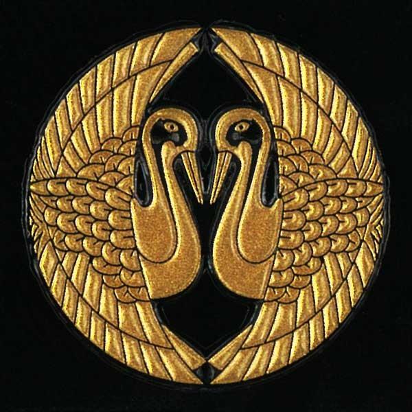 夫婦鶴　蒔絵 屏風 夫婦鶴沈金 3,630,000円 | 輪島塗の塗師屋 輪島漆器大雅堂（公式